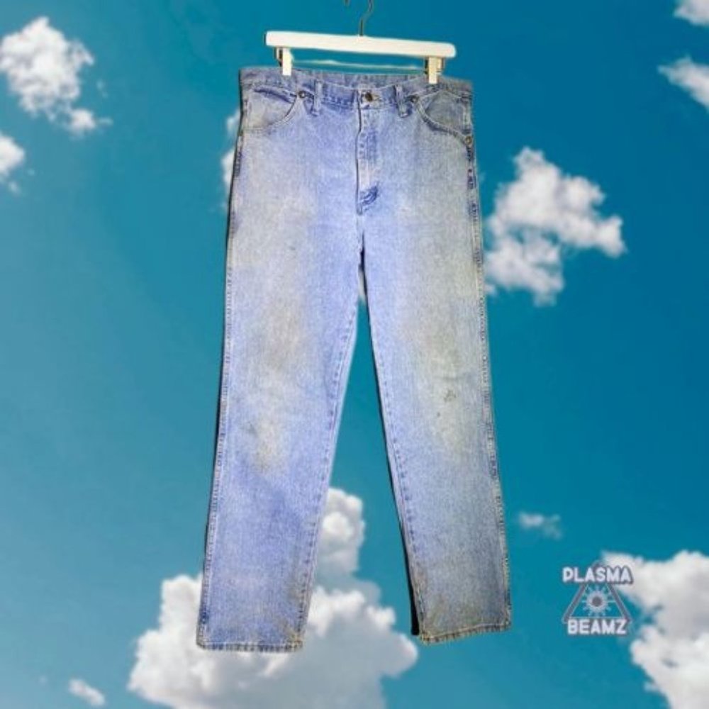 Vintage Wrangler Dad Jeans Light Wash